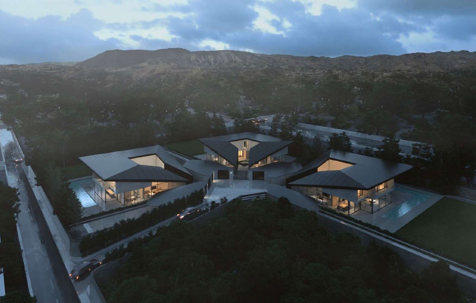 Zharfa Villa, residential in Karaj